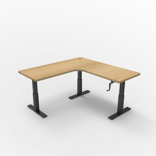 Three-legged hand lift Lift table
